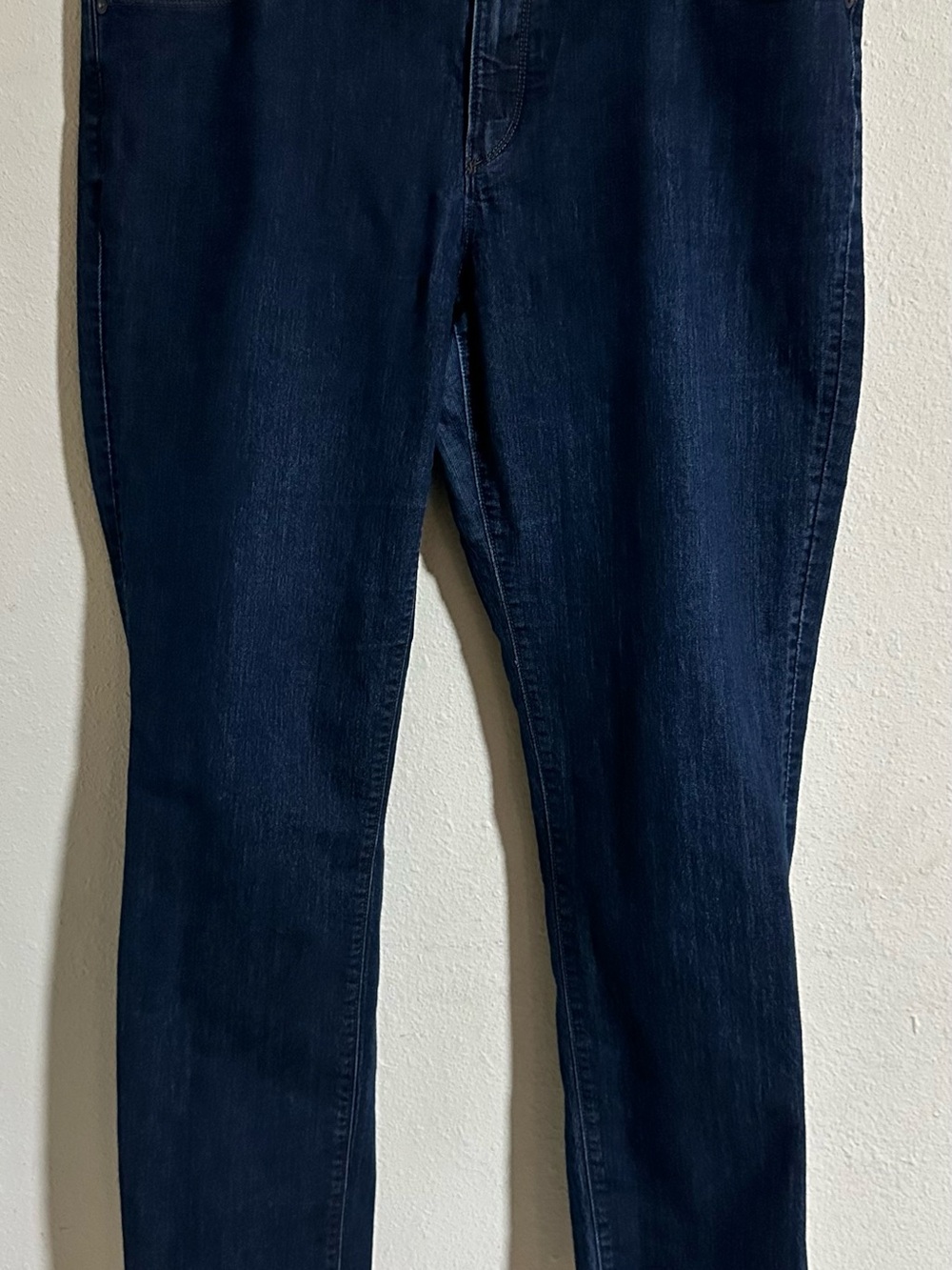 LOFT Modern Straight Leg Jeans in Dark Indigo